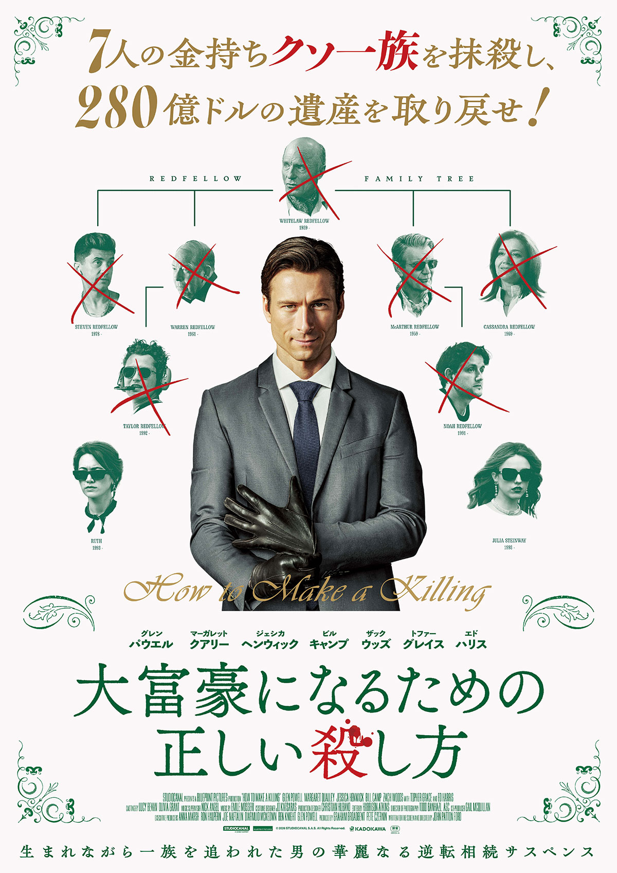大富豪になるための正しい殺し方 ポスター