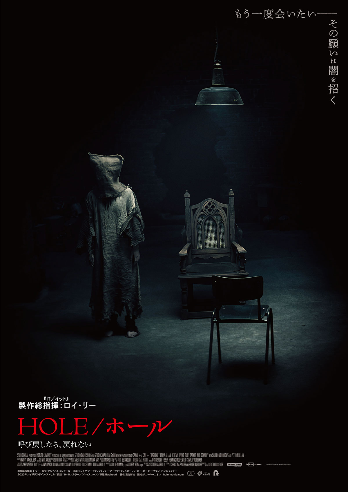 HOLE／ホール　呼び戻したら、戻れない ポスター